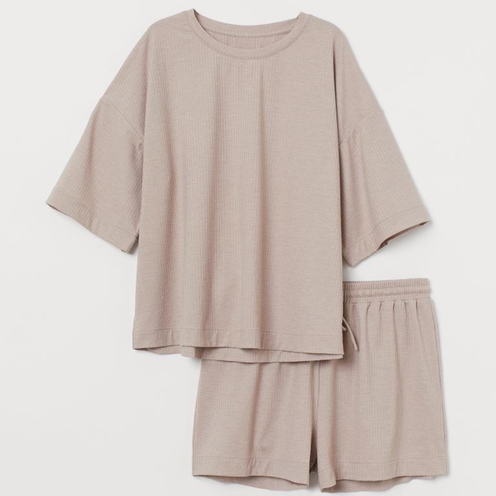 H&M set, top and shorts